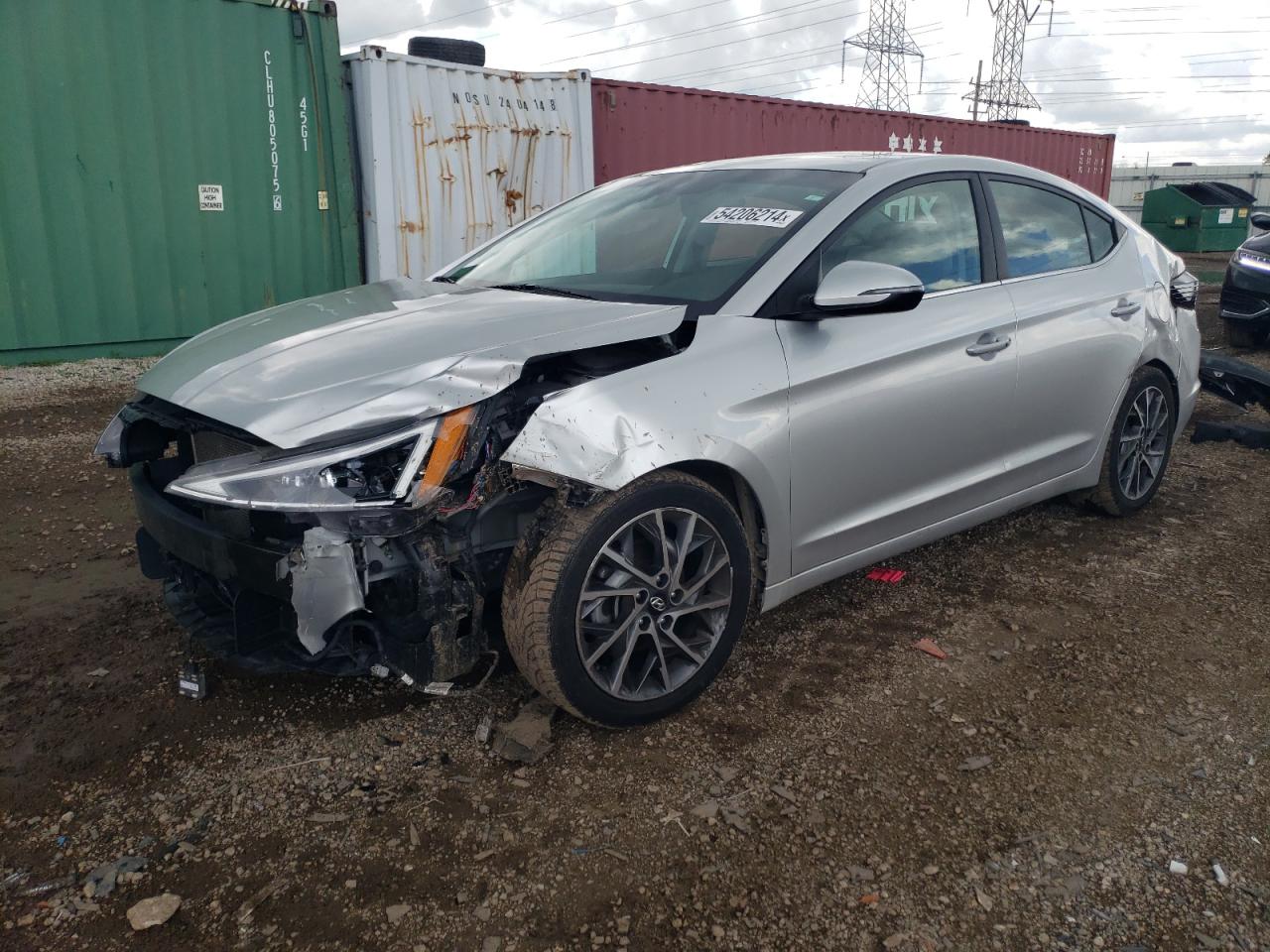 5NPD84LF5KH422174 2019 Hyundai Elantra Sel