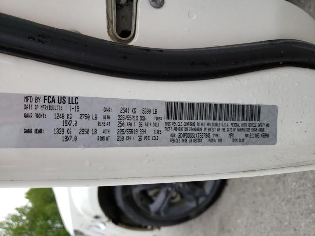 2019 DODGE JOURNEY CR - 3C4PDDGG1KT687945