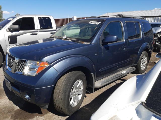 Lot #2538004214 2005 NISSAN PATHFINDER salvage car