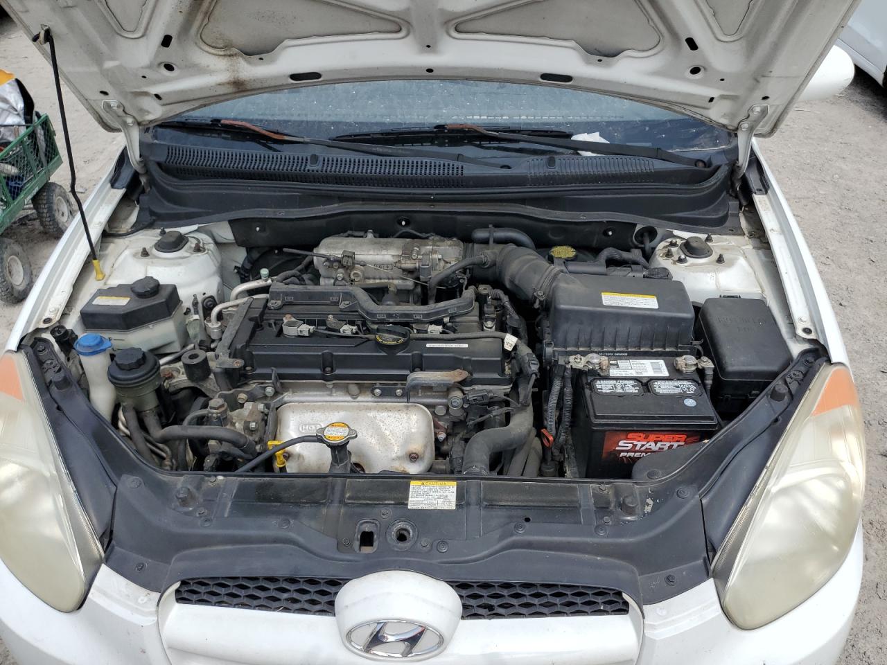 KMHCM36C37U014543 2007 Hyundai Accent Gs