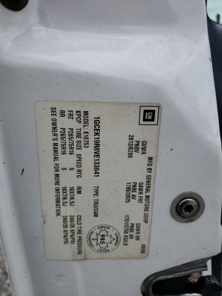 1GCEK19R8VE133641 1997 Chevrolet Gmt-400 K1500