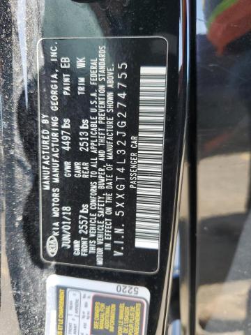 2018 Kia Optima Lx VIN: 5XXGT4L32JG274755 Lot: 56990994