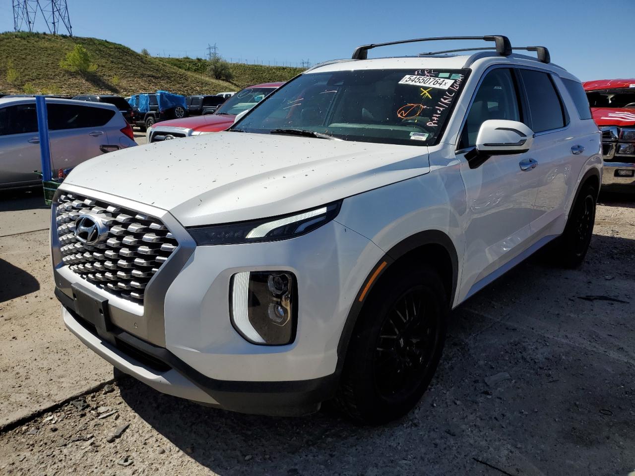 KM8R3DHE5NU375254 2022 Hyundai Palisade Sel