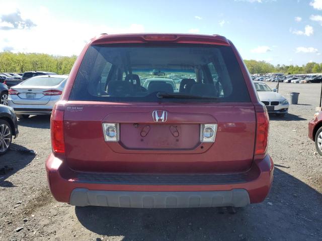 2004 Honda Pilot Lx VIN: 2HKYF18144H595836 Lot: 53091224