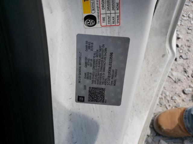 2020 Chevrolet Camaro Ls VIN: 1G1FB1RX9L0113596 Lot: 54953204