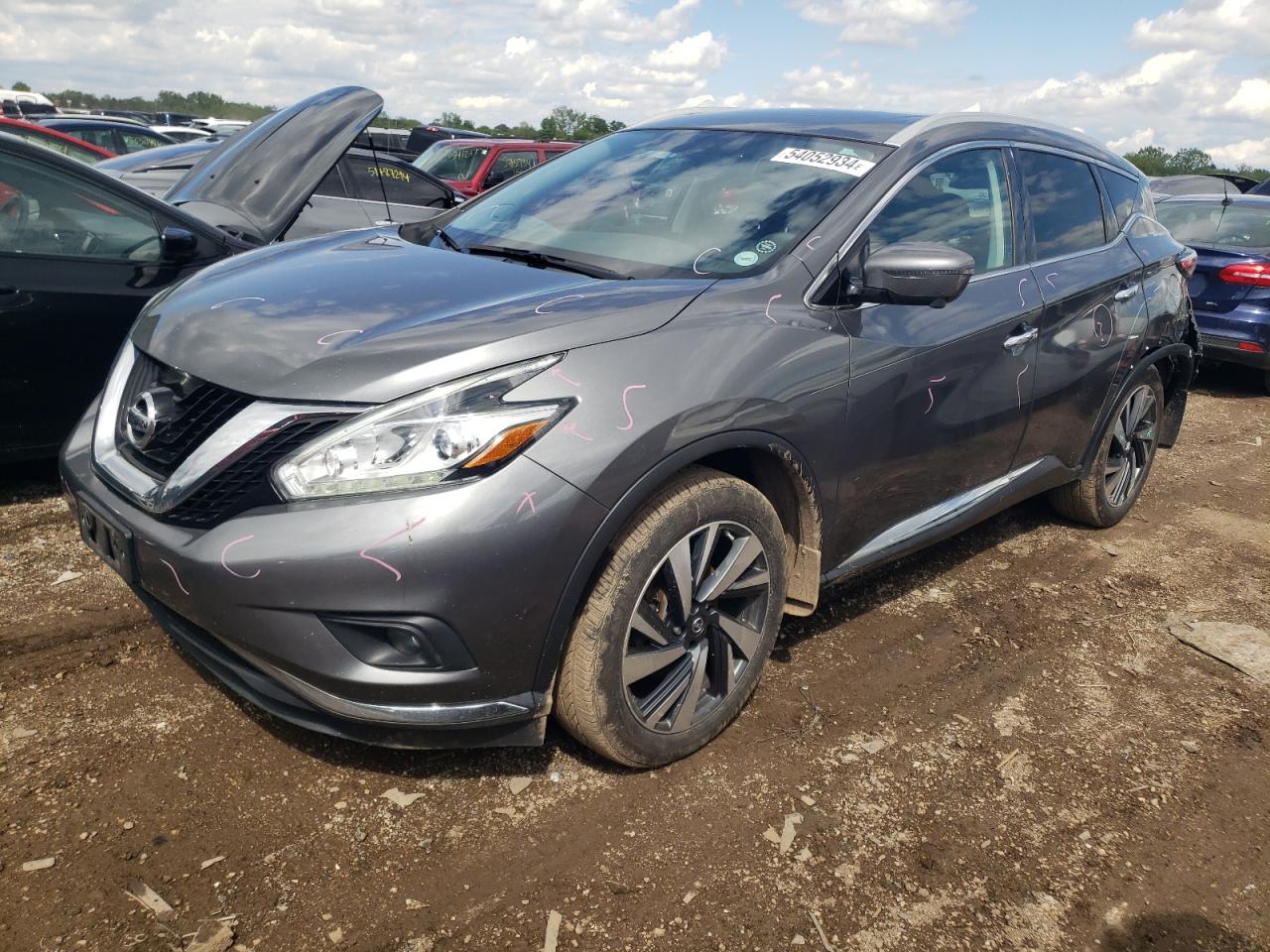 5N1AZ2MH4GN126957 2016 Nissan Murano S