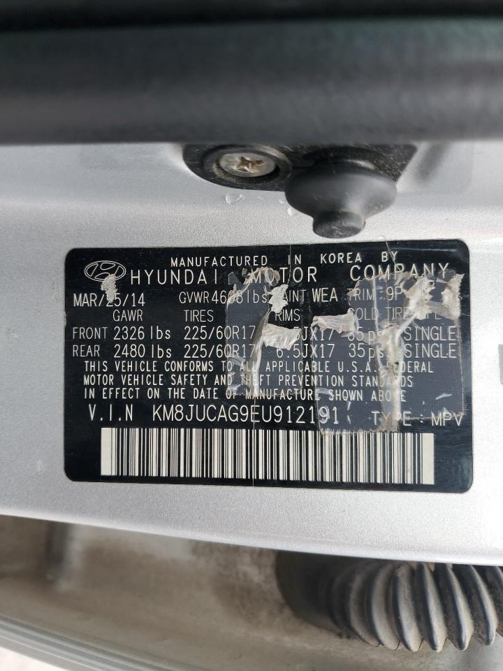 KM8JUCAG9EU912191 2014 Hyundai Tucson Gls