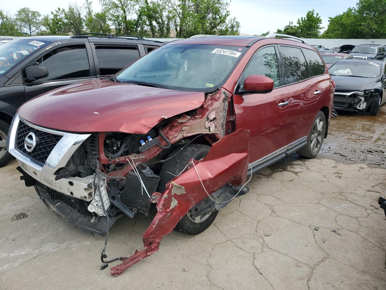 Lot #2601066762 2014 NISSAN PATHFINDER