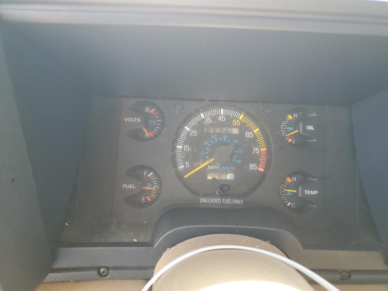 1FMCA11U2HZB27854 1987 Ford Aerostar