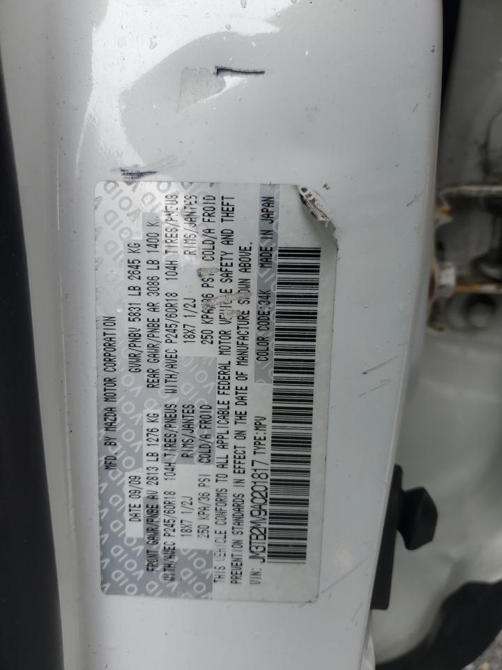 JM3TB2MV9A0201817 2010 Mazda Cx-9