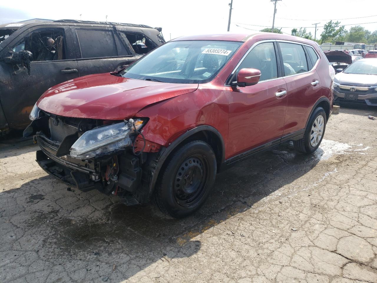 5N1AT2MV3EC826095 2014 Nissan Rogue S