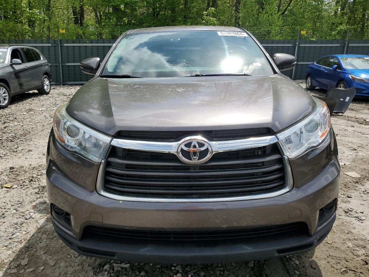 5TDBKRFH4GS279500 2016 Toyota Highlander Le