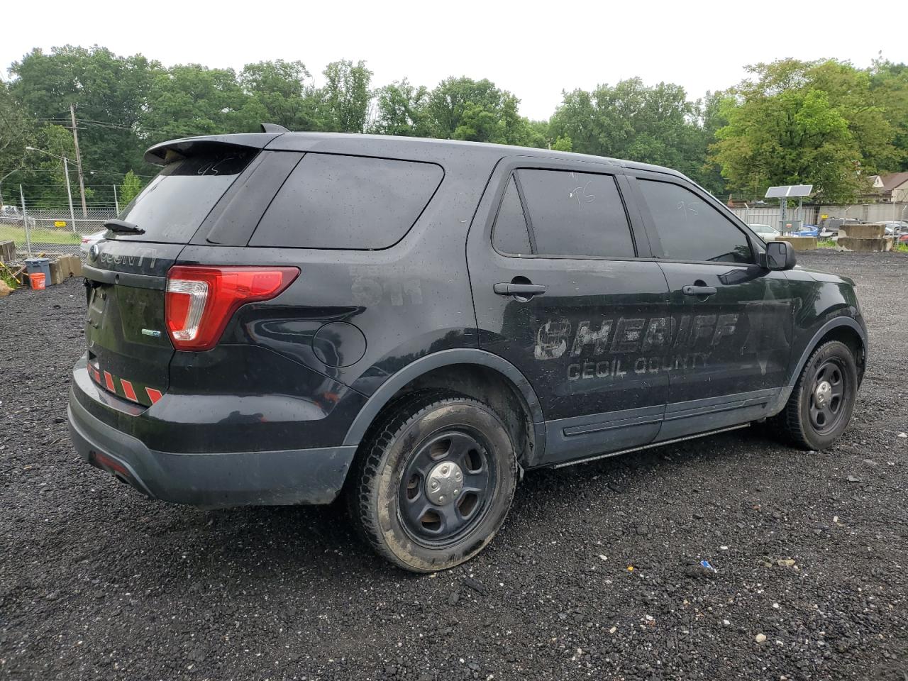 2017 Ford Explorer Police Interceptor vin: 1FM5K8AR4HGC35172