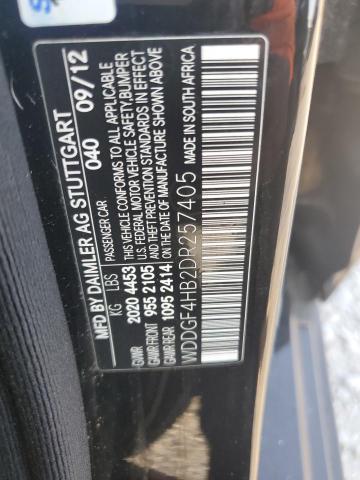 2013 Mercedes-Benz C 250 VIN: WDDGF4HB2DR257405 Lot: 56764174