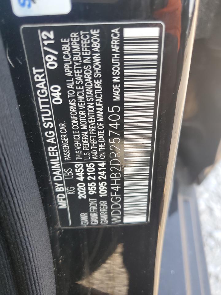 WDDGF4HB2DR257405 2013 Mercedes-Benz C 250