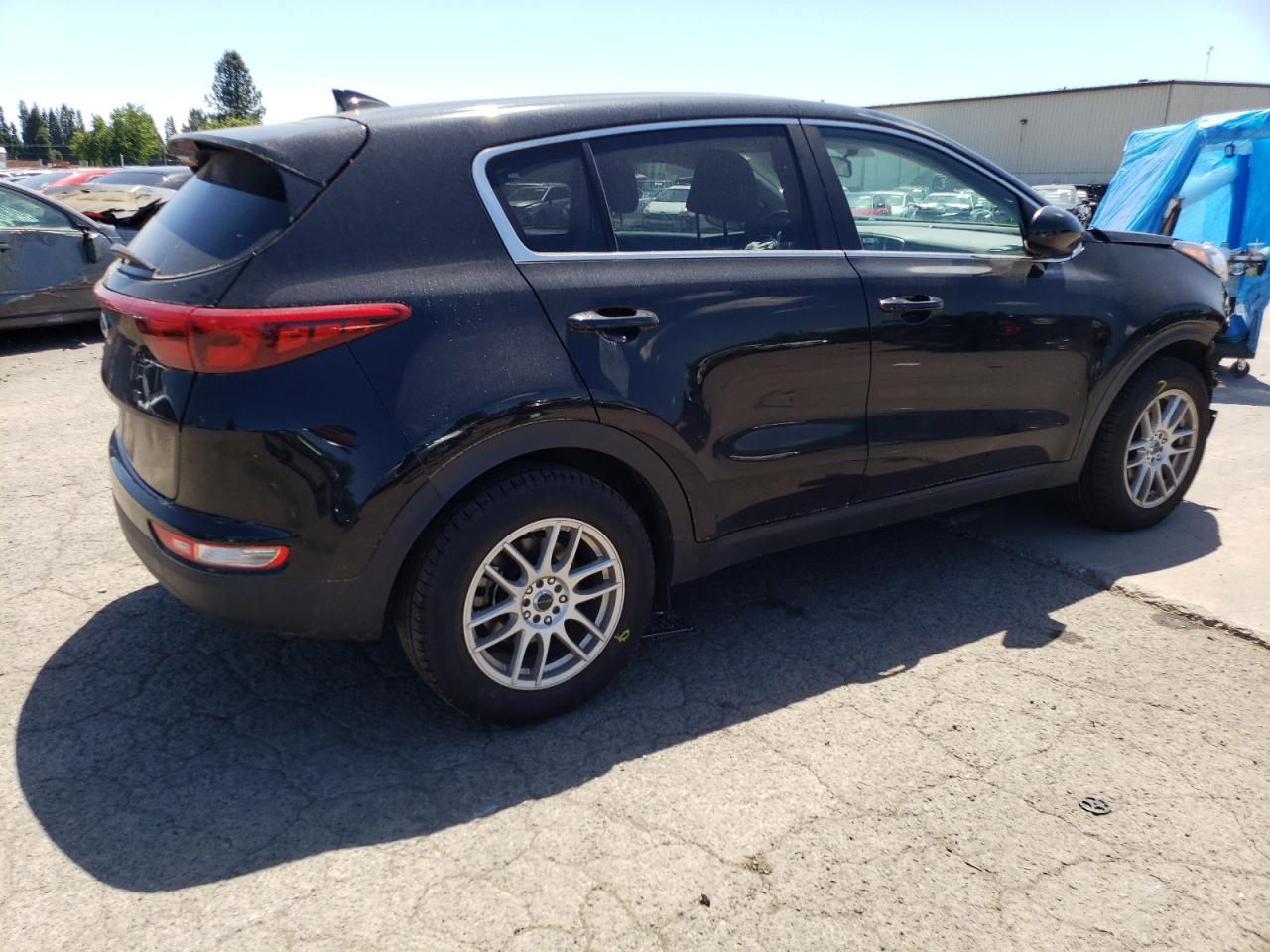 KIA SPORTAGE L 2018 black  gas KNDPM3AC5J7329430 photo #4