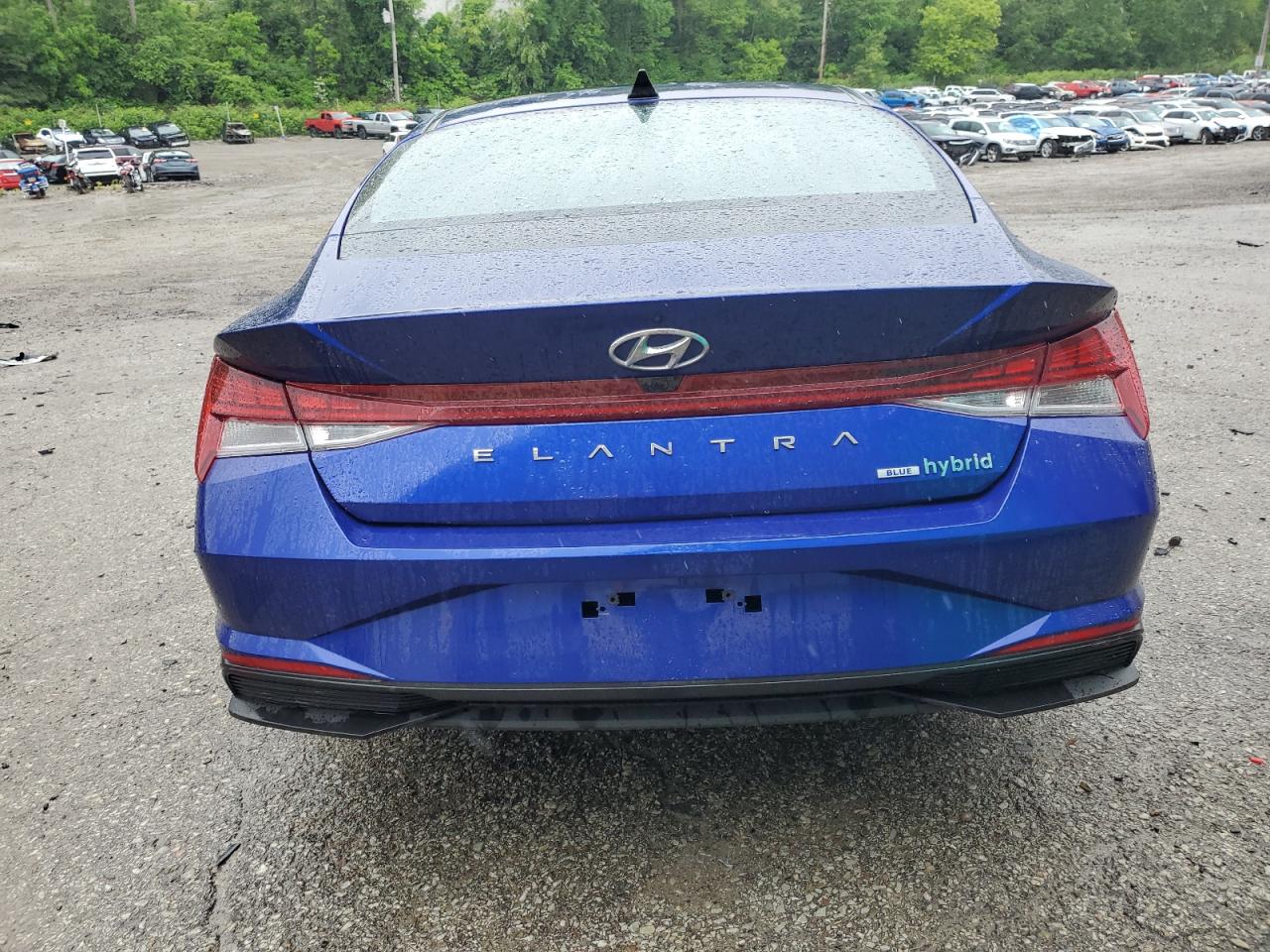 KMHLM4AJ1PU055121 2023 Hyundai Elantra Blue