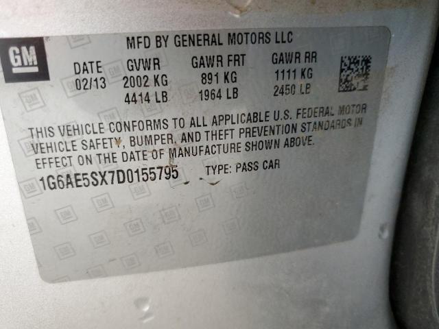 2013 Cadillac Ats Premium VIN: 1G6AE5SX7D0155795 Lot: 57213504