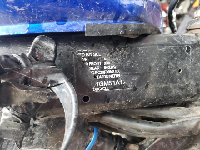 2007 SUZUKI GS500 VTTGM51A172102877