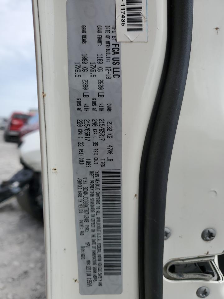 3C4NJDDB8KT671248 2019 Jeep Compass Trailhawk