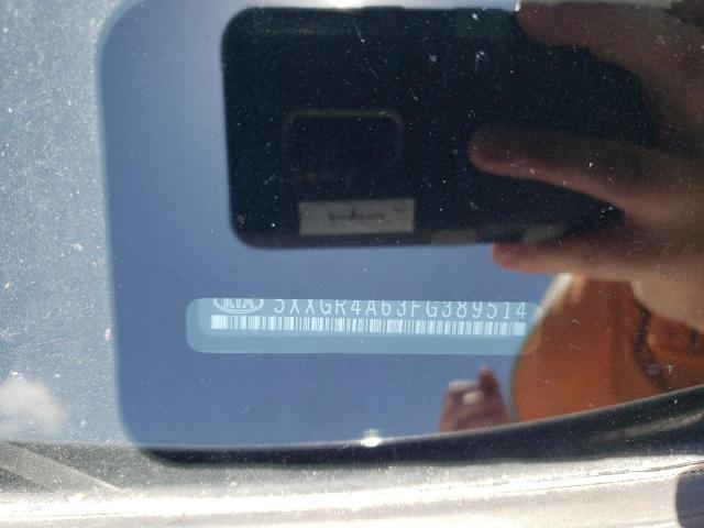 2015 Kia Optima Sx VIN: 5XXGR4A63FG389514 Lot: 56094824