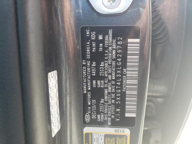 2020 Kia Optima Lx VIN: 5XXGT4L3XLG429782 Lot: 55169804