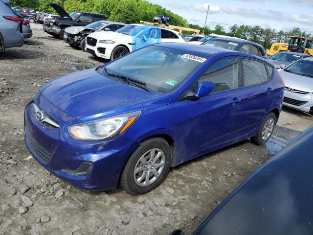 2014 Hyundai Accent Gls VIN: KMHCT5AE3EU141118 Lot: 55300484