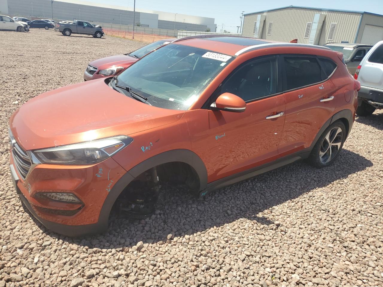 KM8J3CA27GU122138 2016 Hyundai Tucson Limited