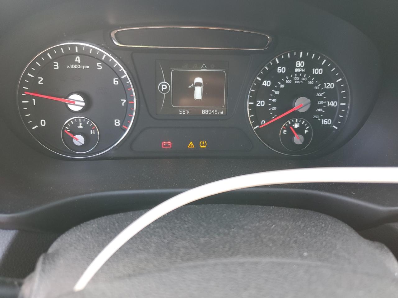 5XYPHDA5XGG132938 2016 Kia Sorento Ex