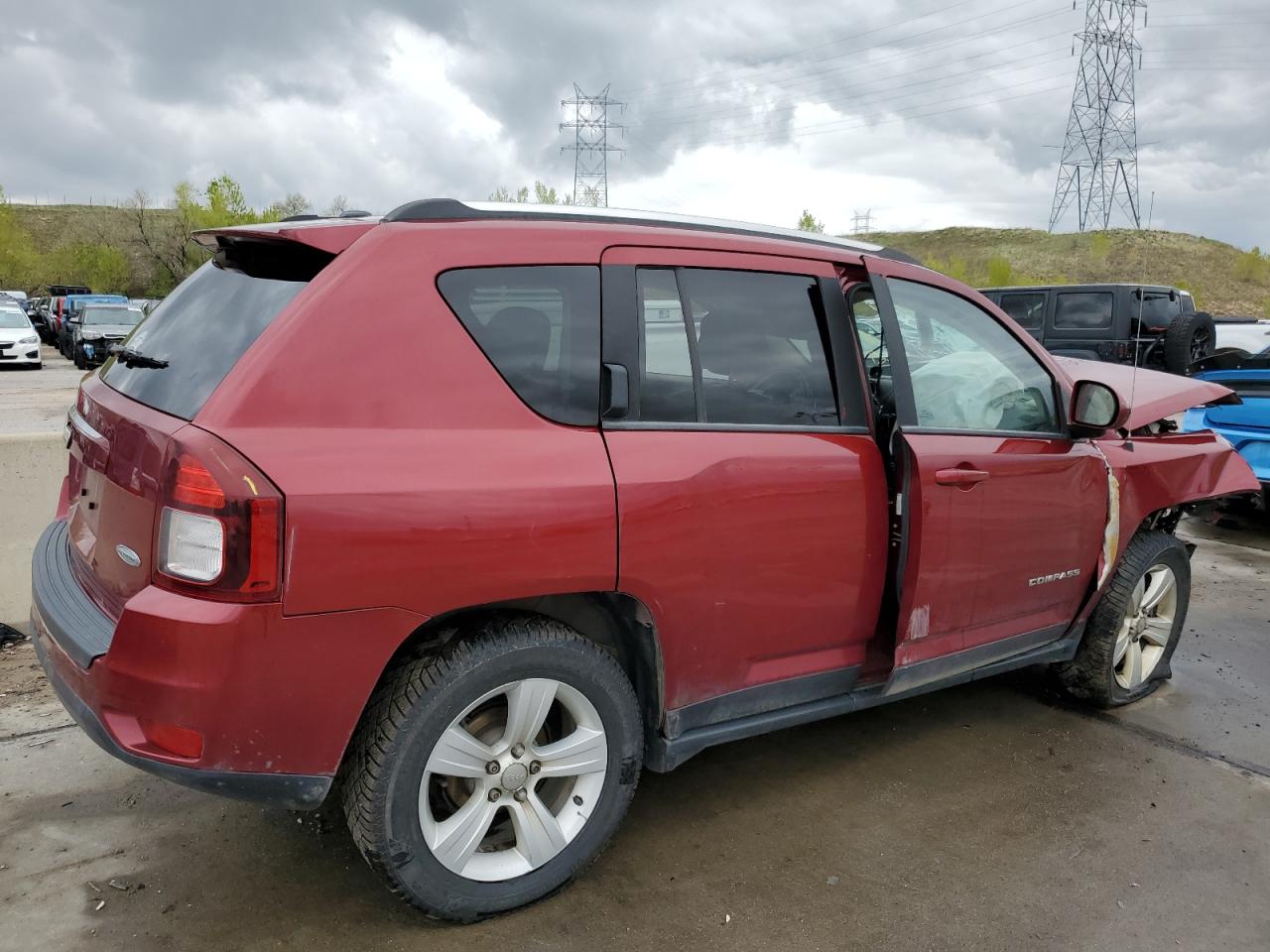 1C4NJDEBXED641967 2014 Jeep Compass Latitude