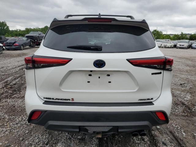 2022 Toyota Highlander Hybrid Xle VIN: 5TDGBRCH4NS552362 Lot: 57706434