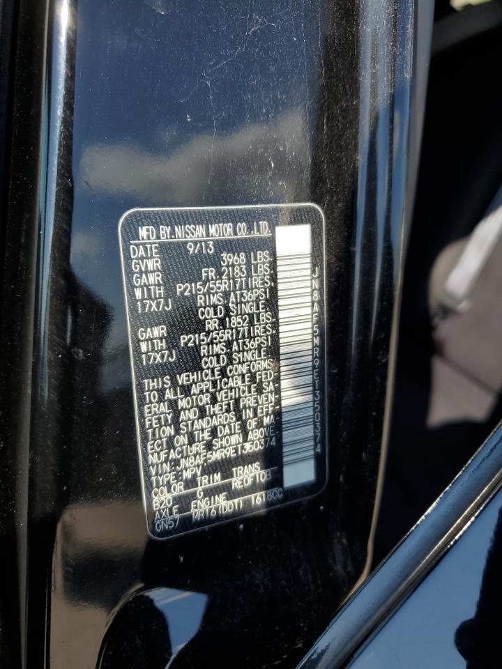 JN8AF5MR9ET350374 2014 Nissan Juke S