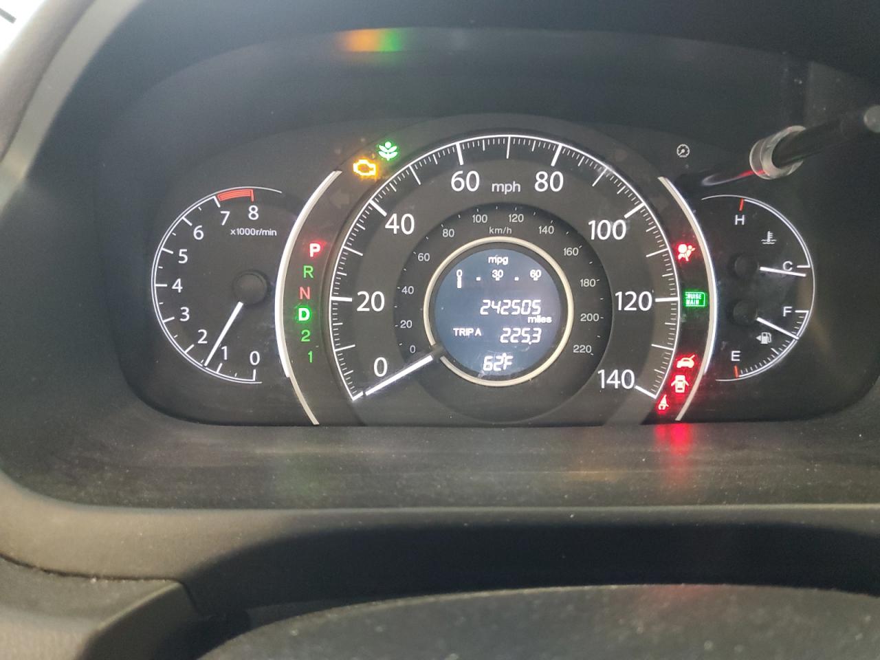 5J6RM4H5XDL025859 2013 Honda Cr-V Ex