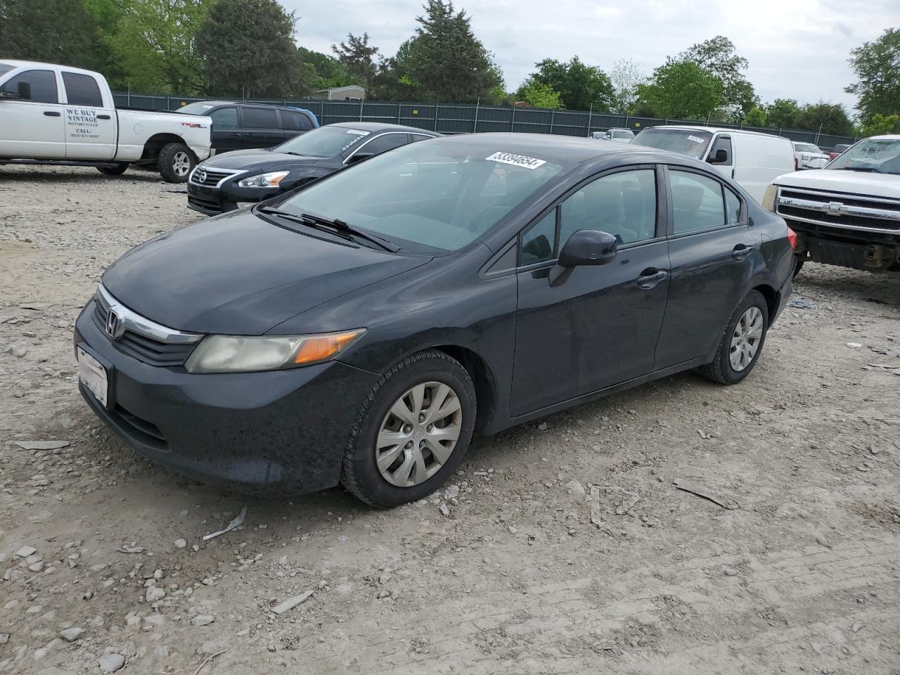 19XFB2F50CE063419 2012 Honda Civic Lx