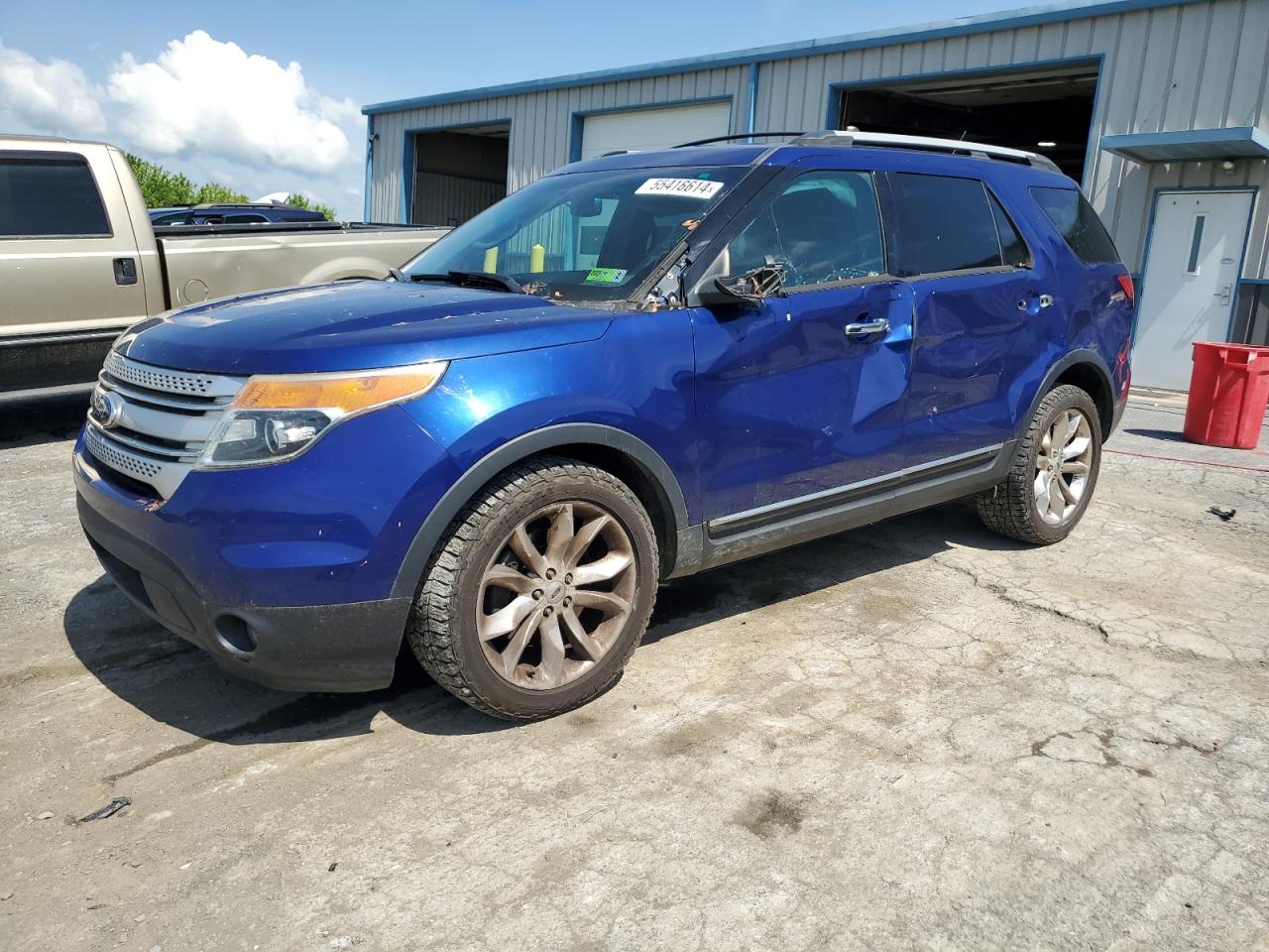 2014 Ford Explorer Xlt vin: 1FM5K7D81EGA53244