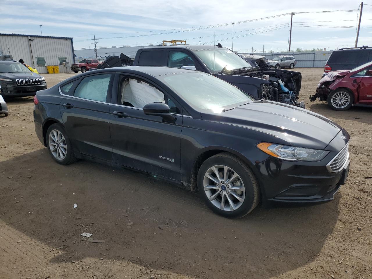 3FA6P0LU4HR398545 2017 Ford Fusion Se Hybrid