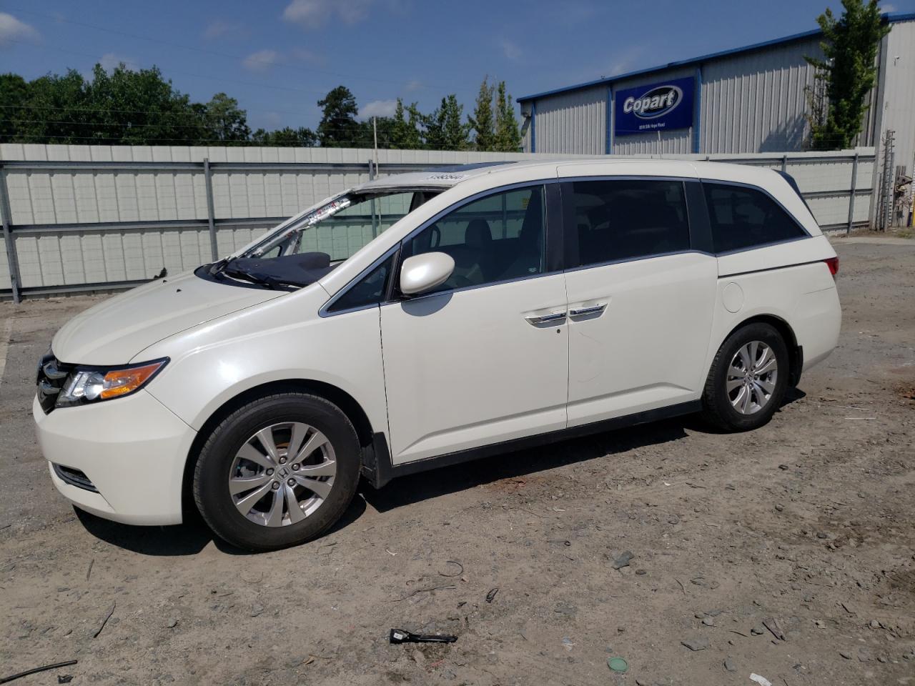 5FNRL5H64GB075266 2016 Honda Odyssey Exl