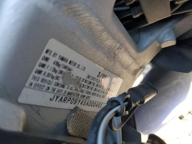 2005 YAMAHA FJR1300 JYARP09Y45A000463