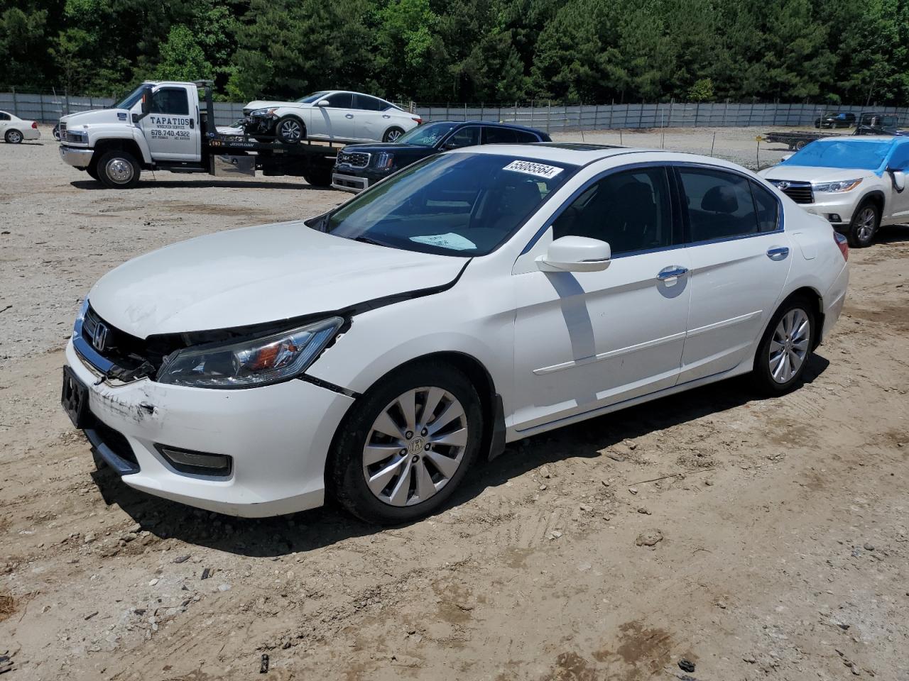 1HGCR3F88EA029704 2014 Honda Accord Exl