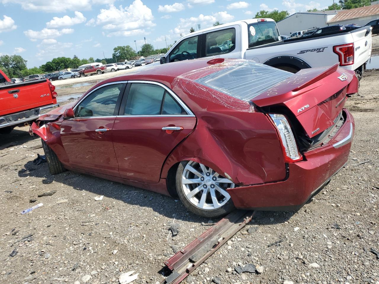 2018 Cadillac Ats vin: 1G6AE5RX8J0162952