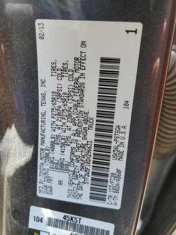 2013 Toyota Tundra Crewmax Sr5 VIN: 5TFDW5F10DX296633 Lot: 56529424