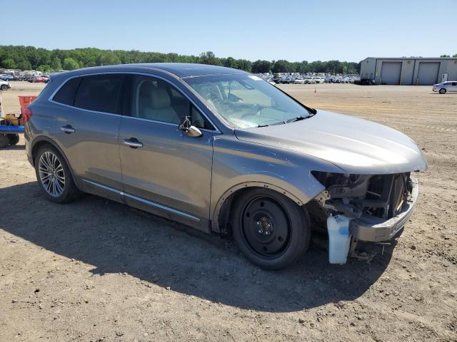  LINCOLN MKX 2016 Серебристый