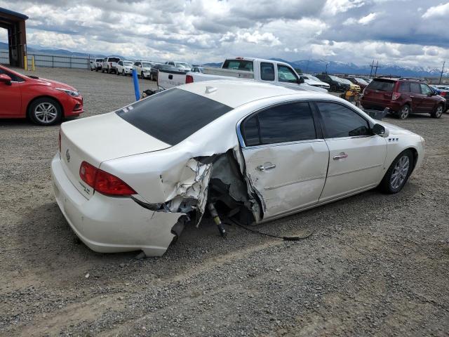 BUICK LUCERNE CX 2009 white sedan 4d flexible fuel 1G4HD57M69U139175 photo #4