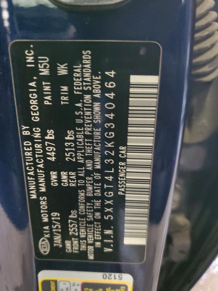 5XXGT4L32KG340464 2019 Kia Optima Lx