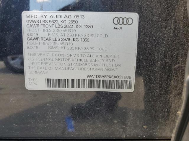 VIN WA1DGAFPXEA001689 2014 Audi Q5, Premium Plus no.13