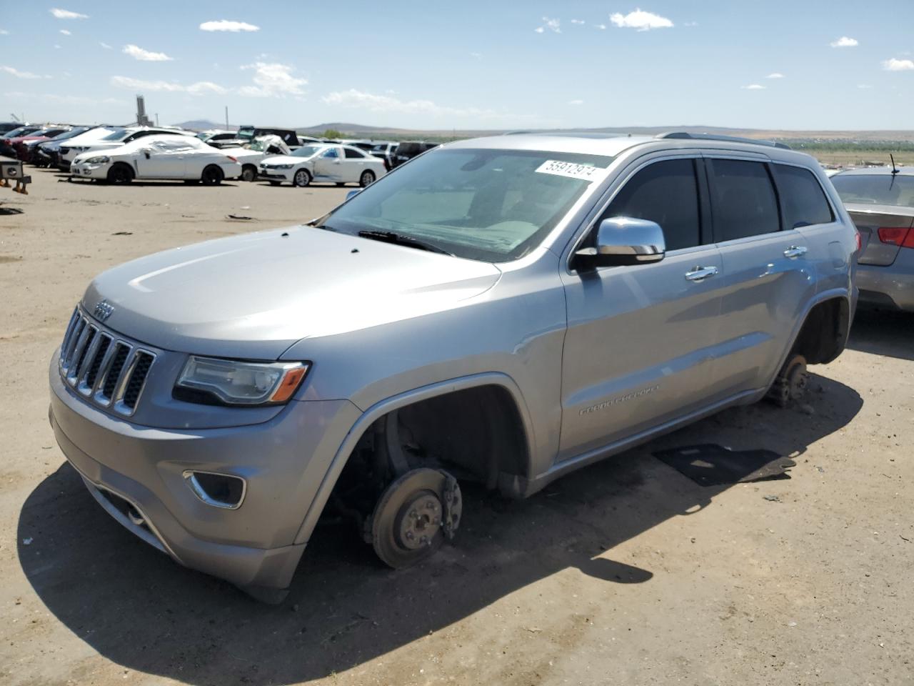 1C4RJFCT1EC536068 2014 Jeep Grand Cherokee Overland