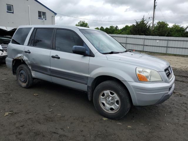 2004 Honda Pilot Lx VIN: 2HKYF18114H617890 Lot: 55344834