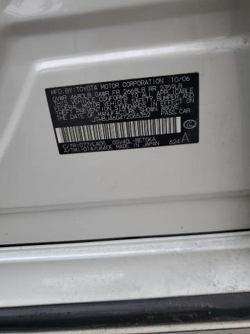 2007 Lexus Es 350 VIN: JTHBJ46G472065352 Lot: 53784894