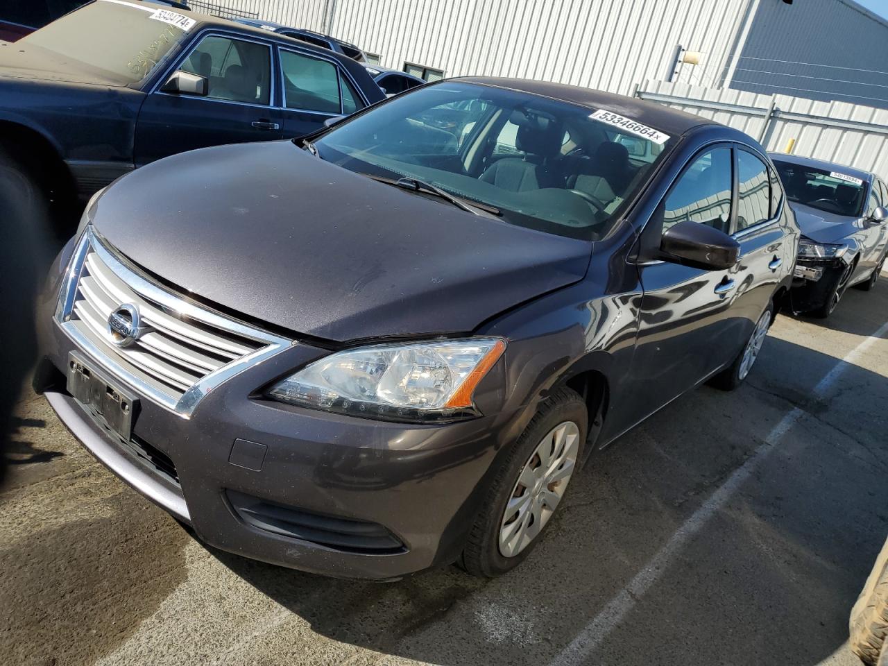 1N4AB7AP8EN850722 2014 Nissan Sentra S