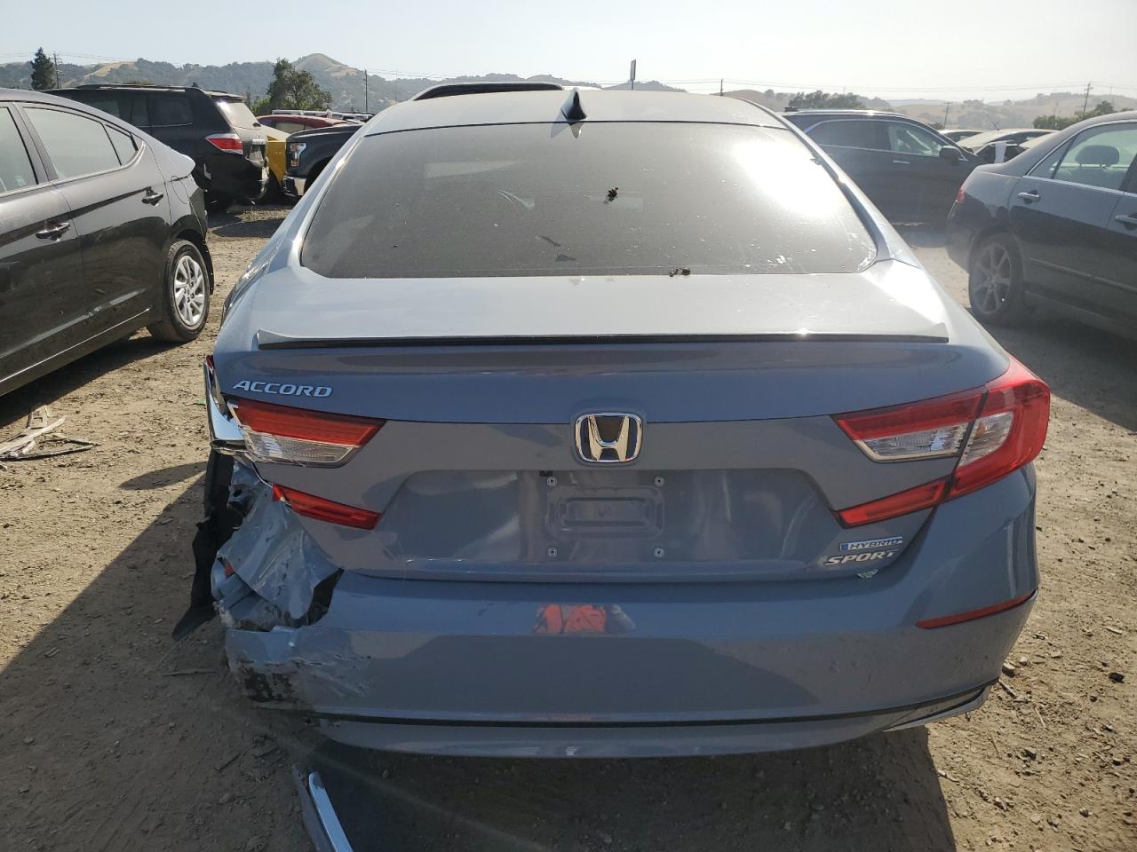 1HGCV3F2XNA040338 2022 Honda Accord Hybrid Sport